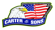 Carter & Sons Service Center Logo located in the footer.